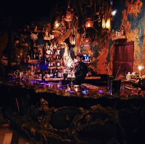 Immerse yourself in the world of maritime witchcraft at the bar